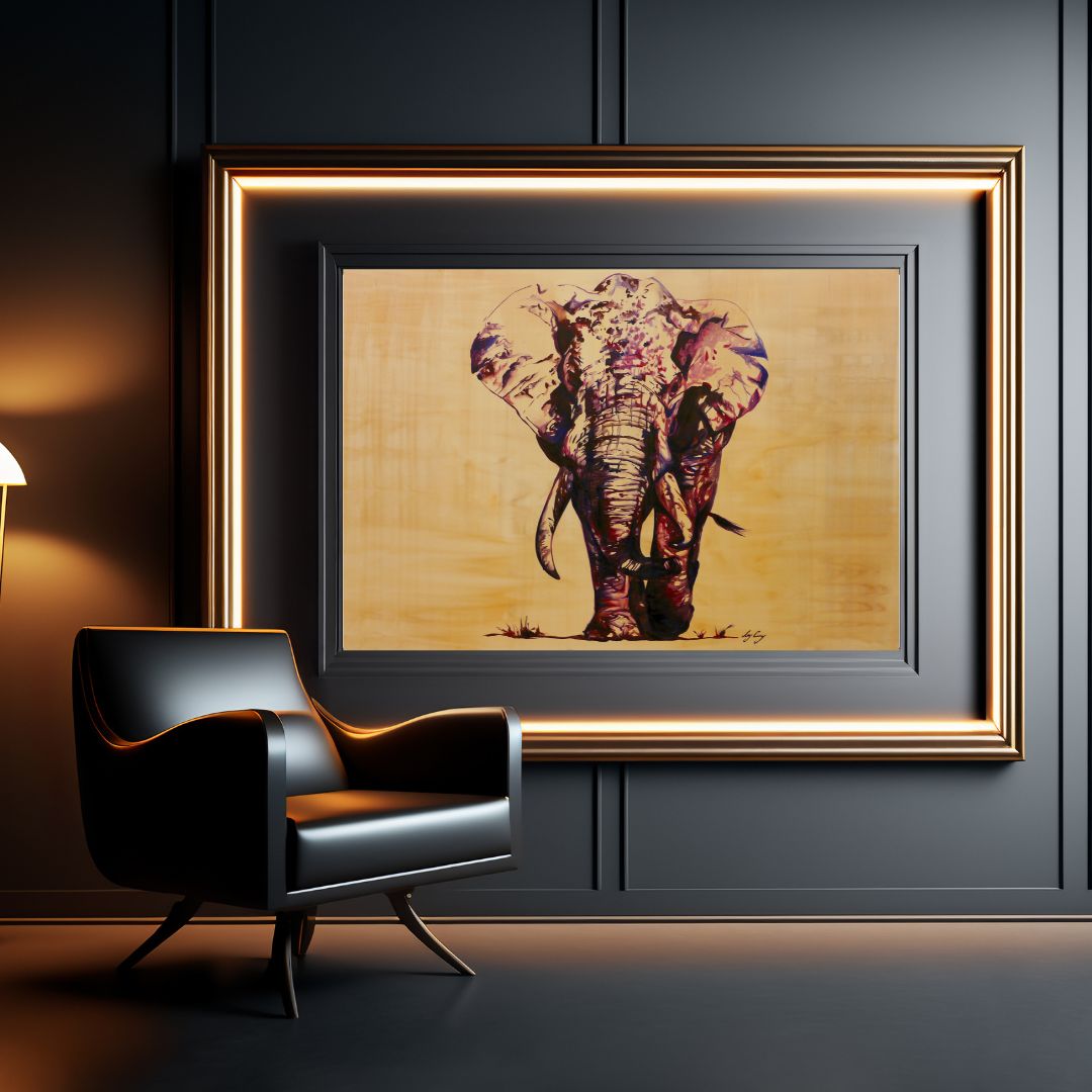Nelly | Elephant Print