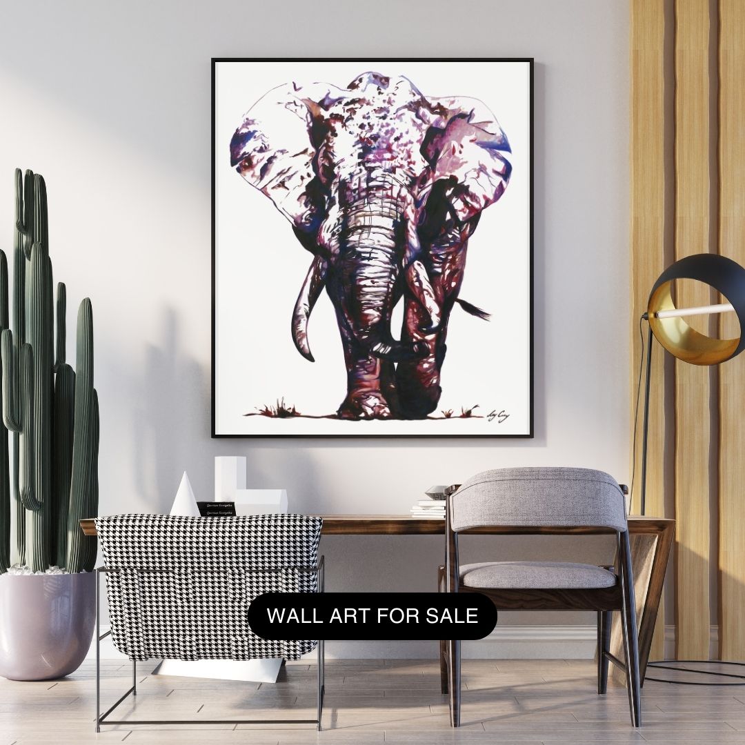 Nelly | Elephant Print