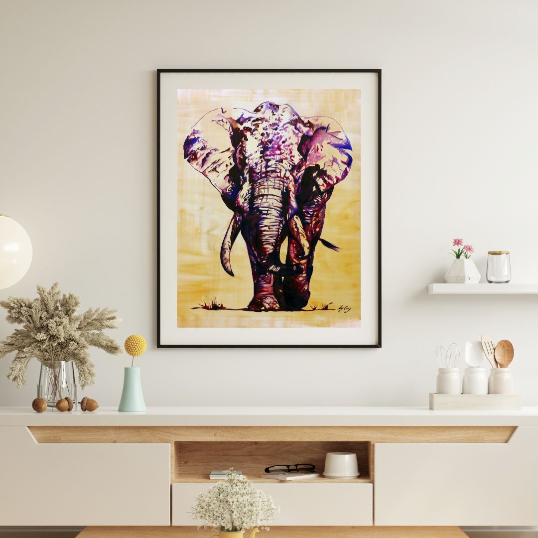 Nelly | Elephant Print