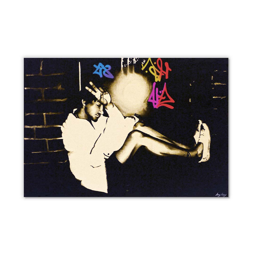 Zach | Original Acrylic On Canvas Painting