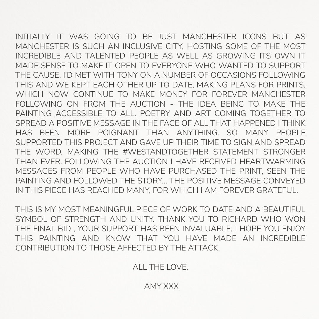 Bee Love | This is the Place | Gold Limited Edition A2 Signed Print Print Amy Coney Art & Design