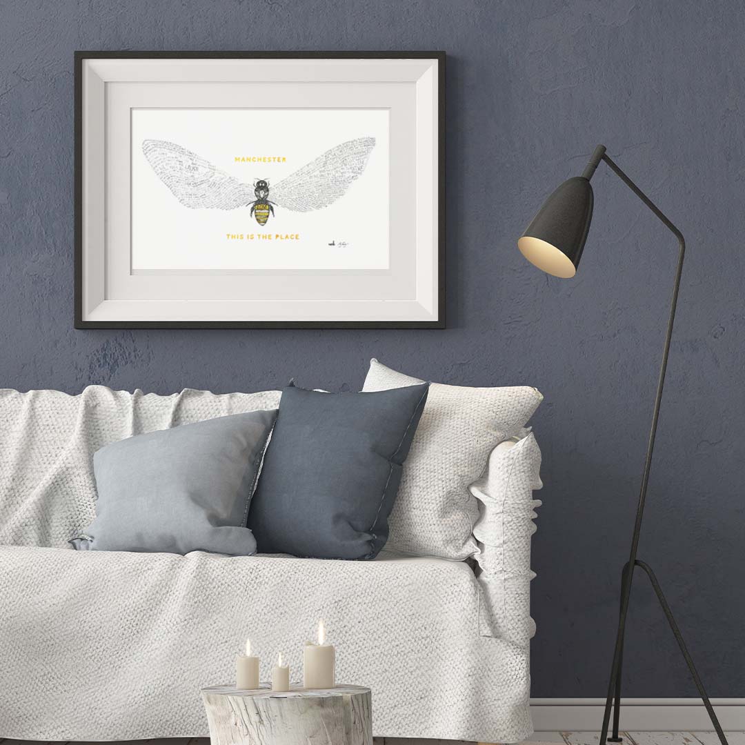 Bee Love | This is the Place | Print Amy Coney Art & Design