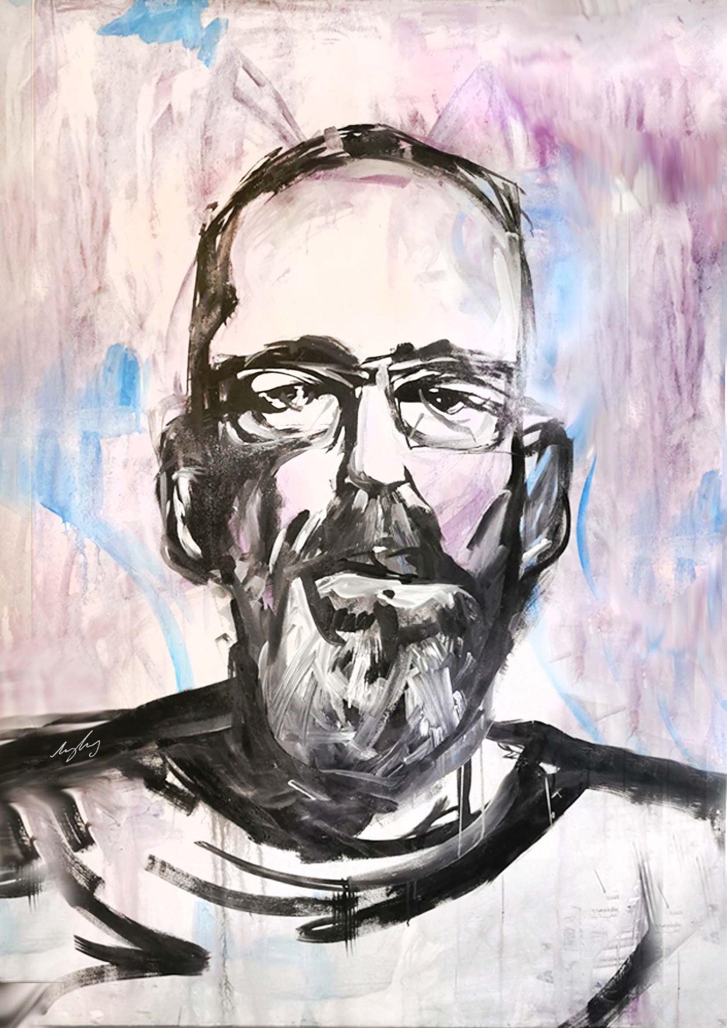 Manchester DJ Mike Pickering | Print Print Amy Coney Art & Design A1 Fine Art Print
