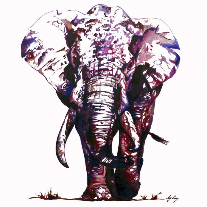 Nelly | Elephant Print