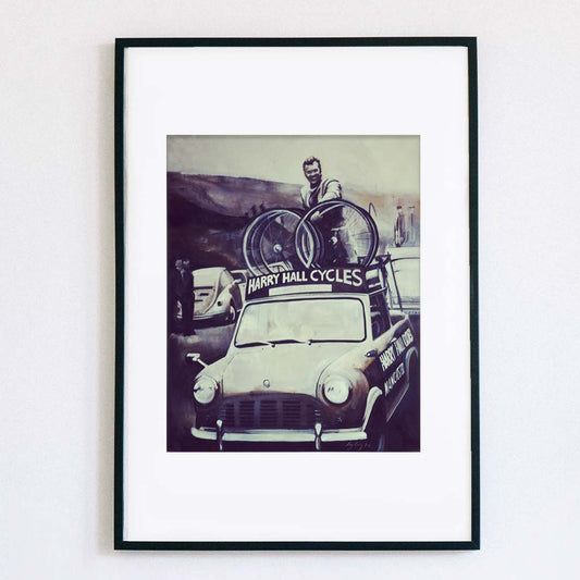 Harry Hall Cycles Manchester | Print