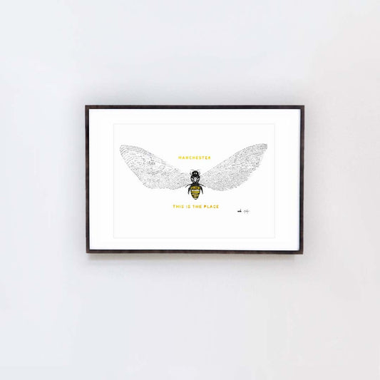 Bee Love | This is the Place | Print Amy Coney Art & Design 