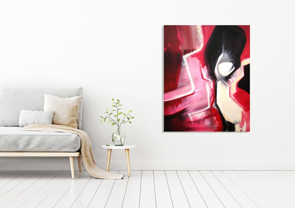 Voyeur II | Acrylic on Canvas | Original Abstract Painting Amy Coney Art & Design Original Painting 