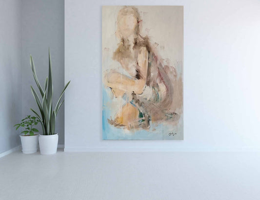 Woman | Print of Original Oil Painting Amy Coney Art & Design 